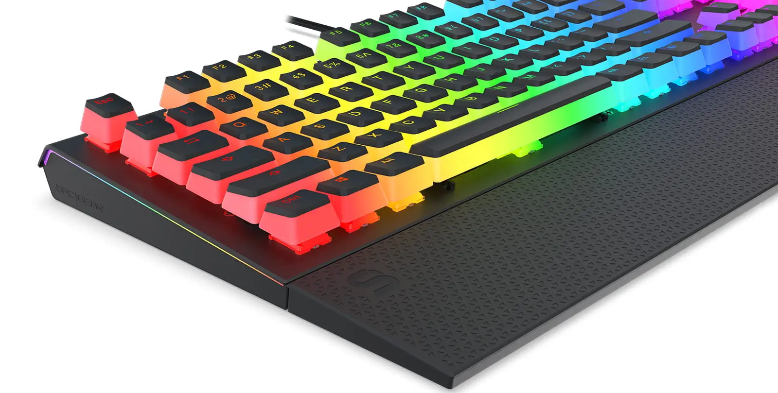 SPC Gear GK650K Omnis Kailh Red RGB Pudding Edition